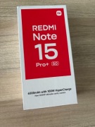 Smartfon Xiaomi Redmi Note 15 Pro+ 5G 8/256GB Nowy Czarny Gwar 24 mc
