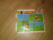 Historyjka obrazkowa komiks z gumy balonowej Donald lata 80 Maple Leaf