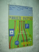 POBRZEŻE BAŁTYKU - MAPA TURYSTYCZNA - 1: 400 000 - 1980