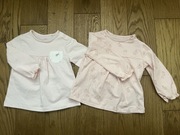 Bluzeczki next długi rękaw rozmiar 80