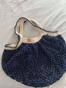 Siatka torba ręcznie robiona na zakupy