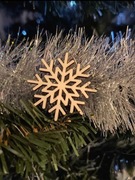 Scrapki Płatki śniegu 4cm zestaw 10szt.