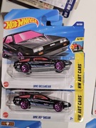 HOT WHEELS  DMC DELOREAN black 2025