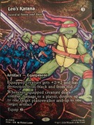 Sword of Sinew and Steel // Leo's Katana MTG TMNT