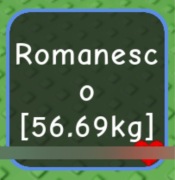 Romanesco- Grow a Garden Roblox