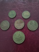 ZSRR 2k 1973,82 + 3k 1971,72,86 + 5k 1988