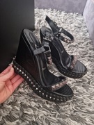 Sandały na koturnie Christian Laboutin r.39