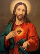 Najświętsze Serce Jezusa - wydruk cyfrowy 22x30 cm