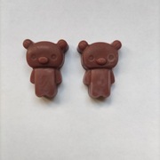 Wosk zapachowy do kominków, sojowy. Brązowy Miś.