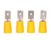 10x Wsuwka przewodowa izolowana TSE 6,3-6SN ERKO