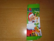 Fazer Finezja czekolada mleczna świąteczna 2000 puste opakowanie