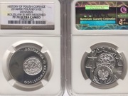 10 ZŁ DENAR B.III KRZYWOUSTEGO 2014 NGC PF70 ! MAX IDEAŁ