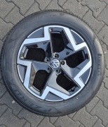 Koła jak NOWE komplet felgi VW Touareg III CR7  opony Pirelli 255/55r19