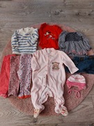 Zestaw paka ubran dziewczynka 74