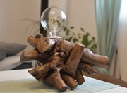 Lampa korzeń - unikat 