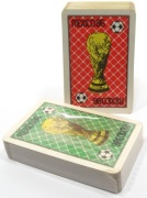 Zestaw Kolekcjonerski - Karty do Gry Mexico 86 Czerwone i Zielone PRL 1986