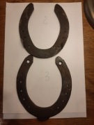 Podkowa stara używana podkowa z PRLu na szczęście 