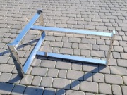 Nogi do ławy stal nierdzewna glamour