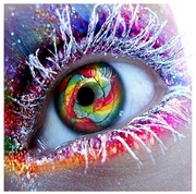 Mozaika diamentowa 5D oko 30x30 46306