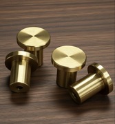 Zestaw 2 sztuk PREMIUM Uchwyt Gałka meblowa z mosiądzu