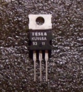 KUV46A = BUV46A Tranzystor NPN 5A 1000V 70W TESLA