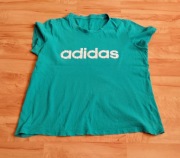 T-shirt Adidas niebieski