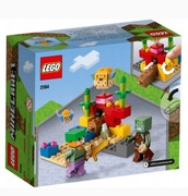 KLOCKI LEGO MINECRAFT RAFA KORALOWA 