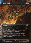 Karta MTG Nasty End |0416|LTR| The Lord of the Rings * FOIL *