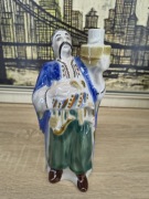 Figurka porcelanowa – Kozak w stroju ludowym, ręcznie malowana