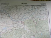 Mapa topograficzna 1:50 000 N-33-127-A Lubniewice 