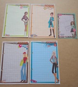 Karteczki do segregatora My Scene duże 4 szt