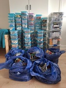 Ogromna kolekcja klockow legopodobnych/typu lego