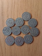 Monety obiegowe 20 gr zestaw 11 sztuk 1923 r