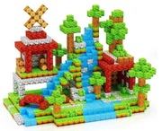 Mega zestaw 500 klocków magnetycznych zabawka edukacyjna nowe