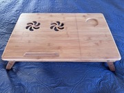 Bambusowa podstawka pod laptop stolik Jysk