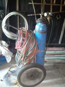 Zestaw Spawalniczy do Cięcia Butle gazowe z Wózkiem Okazja Warto !!!