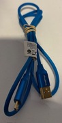 LANBERG KABEL USB / MICRO USB CA-USB-20CU-0010-BL METALOWE KOŃCÓWKI