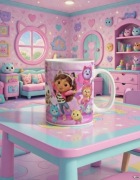 Koci Domek Gabi prezent dla dziecka kubek Ceramiczny