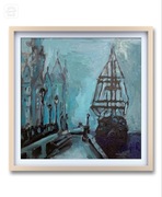 Obraz akrylowy ręcznie malowany