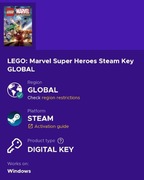 LEGO Marvel PC steam