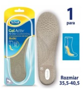 SCHOLL Wkładki Żelowe Amortyzujące do butów 35–40