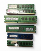 Zestaw 31 szt. Pamięci RAM DDR3 | Marki: Samsung, Kingston, GoodRam, Elpida