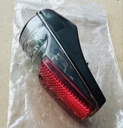 Lampka Rowerowa Tylna na błotnik SPANNINGA SPX +Postój Prądnica dynamo NOWA