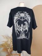 Koszulka alternative gotycka occult metal pentagram oversize