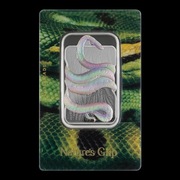 Nature’s Grip - GREEN ANACONDA VERDE, sztabka srebra PAMP SWISS - 1 uncja