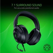 Razer Kraken X Słuchawki gamingowe 7.1 PC PS4 Xbox -złącze mini jack 3,5mm 