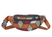 Nerka damska Szeroki regulowany pasek Geometryczna Nowa