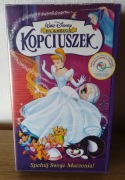 Kopciuszek - klasyka Disne'a kaseta wideo 