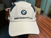 Kubica Robert - BMW-Sauber,kultowa czapka z daszkiem.