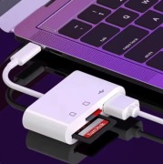 CZYTNIK KART PAMIĘCI USBC SD MICROSD TF OTG|APPLE LENOVO HP SAMSUNG HUAWEI 